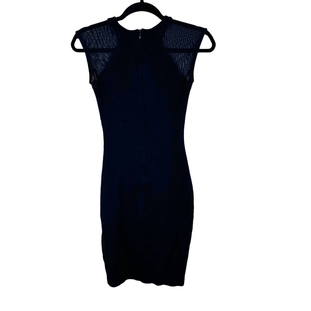 French Connection Black Viven Paneled Dress - Picture 4 of 9